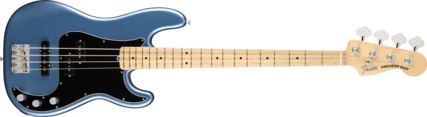 Fender American Performer Precision Bass MF Satin Lake PB