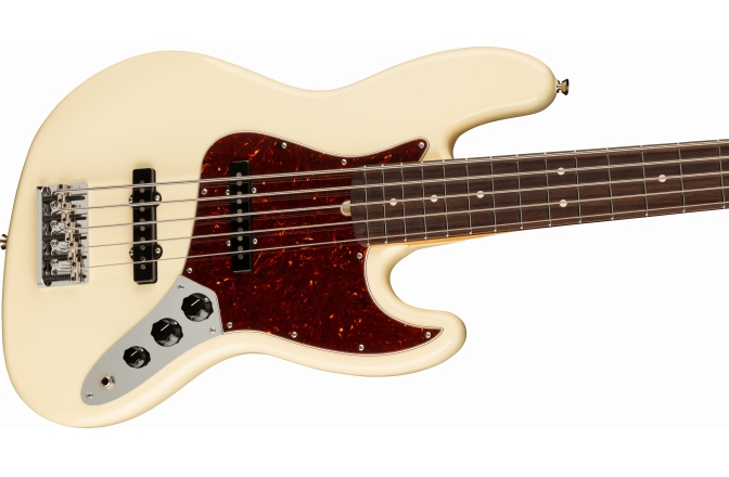 Chitară Bass Fender American Professional II Jazz Bass V - Olympic White