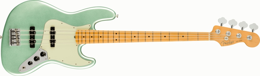 Fender American Professional II Jazz Mystic Surf Green