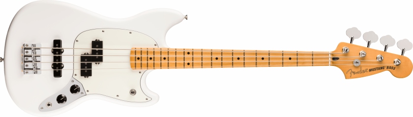 Fender Player II Mustang Bass PJ MN Polar White