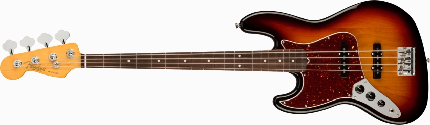 Fender American Professional II Jazz Bass Left-Hand 3-Color Sunburst