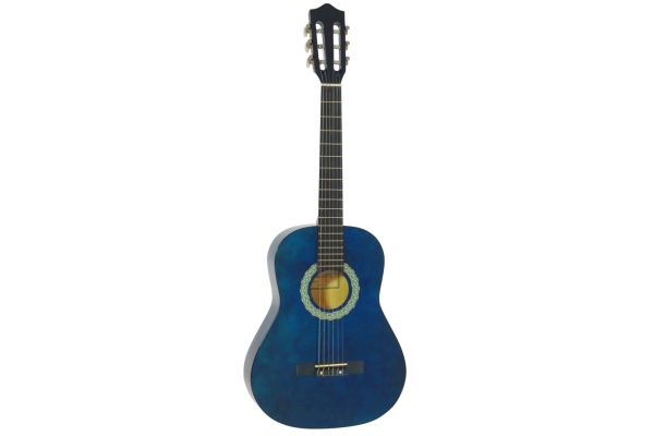 Dimavery AC-303 Classical Guitar 3/4, blue