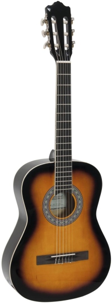 Dimavery AC-303 Classical Guitar 3/4 sunburst