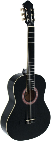 Dimavery AC-303 Classical Guitar, black