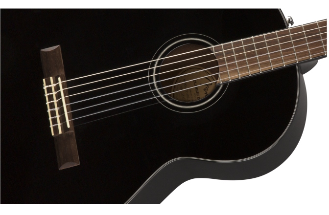 Chitară clasică mărimea 4/4 Fender CN-60S Nylon BK