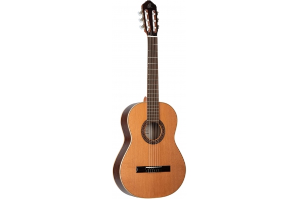 Ortega B-Grade  Traditional Series Nylon String Guitar 6 String 7/8 Grenadillo / Cedar + Bag