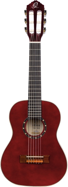 Ortega Classical Guitar Family Series 1/4 inclusive Bag - WR - Winered