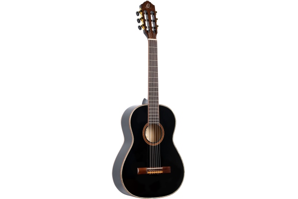Ortega Classical Guitar Family Series 3/4 inclusive Gigbag - BK - Black