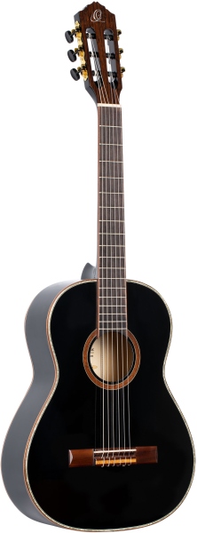 Ortega Classical Guitar Family Series 3/4 inclusive Gigbag - BK - Black