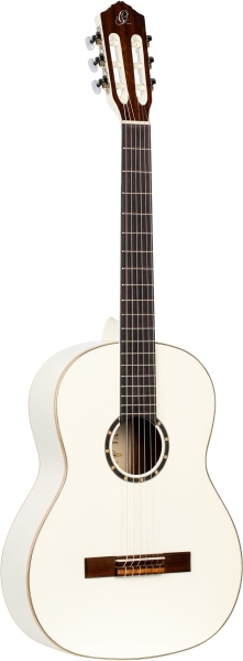 Ortega Classical Guitar Family Series 4/4 inclusive Gigbag Slim Neck - WH - White