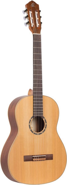 Ortega Classical Guitar Family Series 4/4 Slim Neck - Natural Cedar + Bag