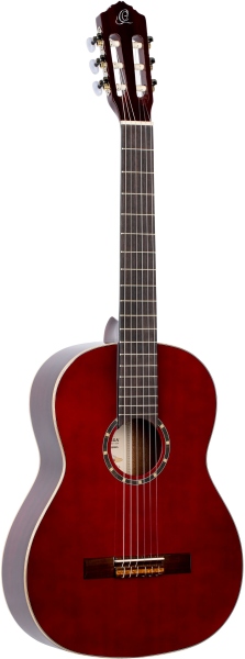 Ortega Classical Guitar Family Series 4/4 - wine red + Bag