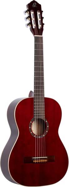 Ortega Classical Guitar Family Series 7/8 - Wine red + Bag