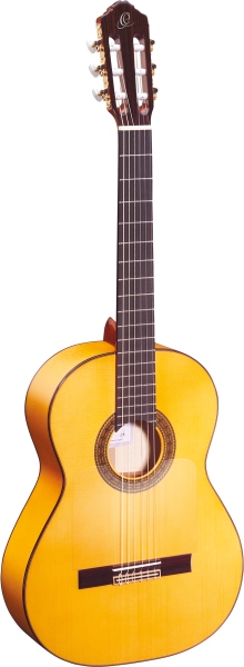 Ortega Classical Guitar Flamenco Traditional Series 4/4 inclusive Gigbag Made in Spain - NT - Natural