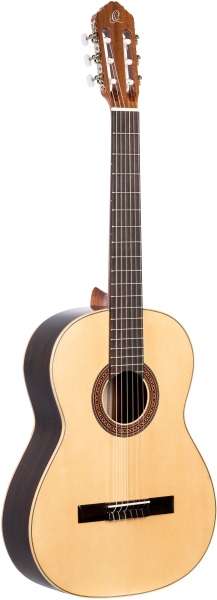 Ortega Classical Guitar Traditional Series 4/4 inclusive Gigbag Made in Spain - Natural + Bag OCGB-44