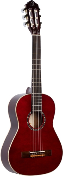Ortega Family Series Classical Guitar 1/2 - Winered + Bag