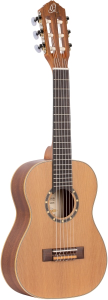Ortega Family Series Classical Guitar 1/4 - Natural Cedar + Bag