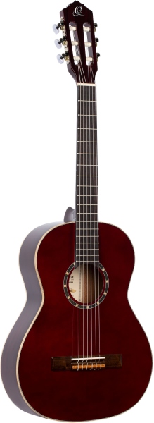 Ortega Family Series Classical Guitar 3/4 - wine red + Bag