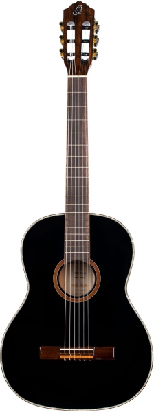 Ortega Family Series Classical Guitar 4/4 Slim Neck - black + bag