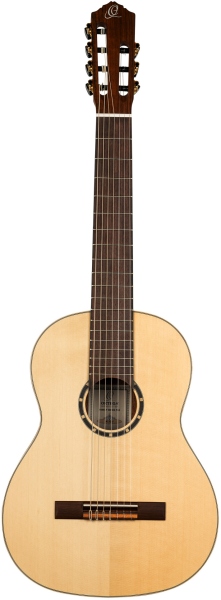Ortega Family Series Pro Classical Guitar 7 String - Solid Spruce + Bag