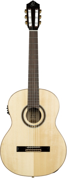 Ortega PS 4/4 Classical Guitar 6 String - Solid Spruce / Rosewood Natural + Gig Bag