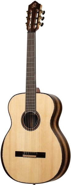 Ortega The Private Room 4/4 Nylon String Guitar 6-String - Natural + Gig Bag GRANDSUITE