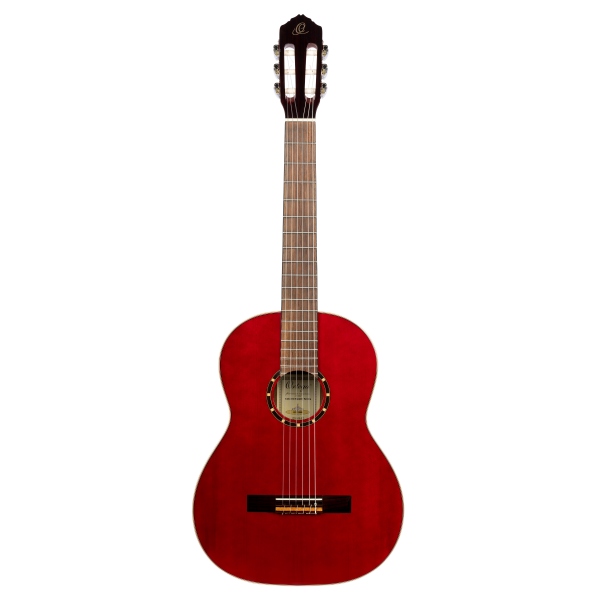 Ortega Classical Guitar Family Series 4/4 inclusive Bag Lefthand - WR - Winered