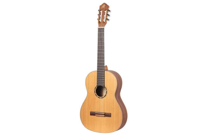 Chitară clasică stângaci Ortega Classical Guitar Family Series 4/4 inclusive Gigbag Lefthand - NT - Natural Cedar