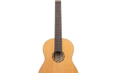 Chitară clasică stângaci Ortega Classical Guitar Family Series 4/4 inclusive Gigbag Lefthand - NT - Natural Cedar