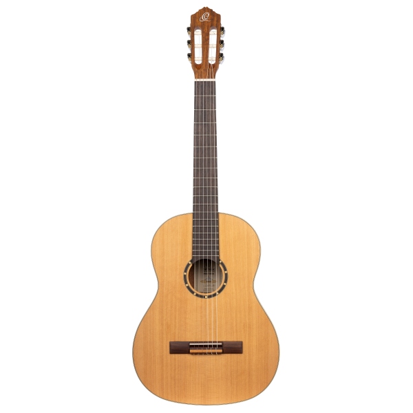 Ortega Classical Guitar Family Series 4/4 inclusive Gigbag Lefthand - NT - Natural Cedar