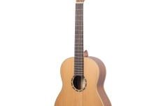 Chitară clasică stângaci Ortega Classical Guitar Family Series Pro 4/4 Lefthand - Natural Cedar + Bag