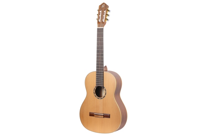 Chitară clasică stângaci Ortega Classical Guitar Family Series Pro 4/4 Lefthand - Natural Cedar + Bag