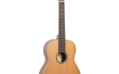 Chitară clasică stângaci Ortega Classical Guitar Family Series Pro 4/4 Lefthand - Natural Cedar + Bag