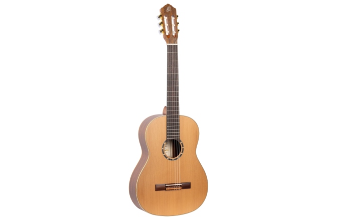 Chitară clasică stângaci Ortega Classical Guitar Family Series Pro 4/4 Lefthand - Natural Cedar + Bag