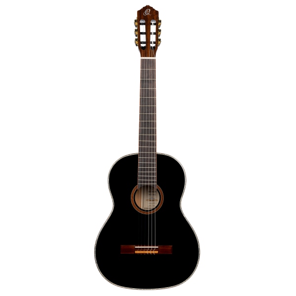 Ortega Family Series 4/4 Classical Guitar 6 String Lefty - black + bag