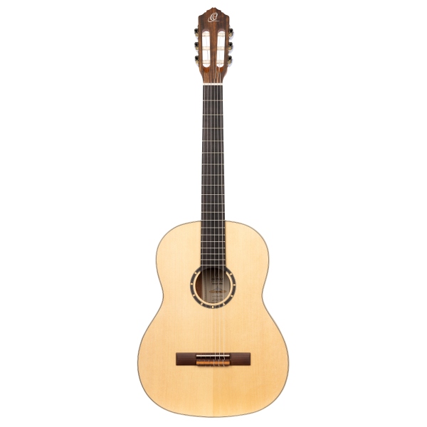 Ortega Family Series 4/4 Classical Guitar 6 String slim neck Lefty - Natural + Bag