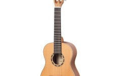 Chitară clasică stângaci Ortega Family Series Classical Guitar 1/4 Lefty - Natural Cedar + Bag