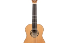 Chitară clasică stângaci Ortega Family Series Classical Guitar 1/4 Lefty - Natural Cedar + Bag
