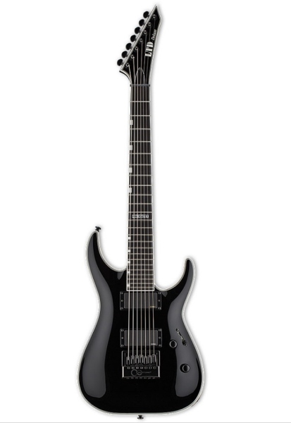 Chitara electrica cu 7 corzi ESP LTD MH-1007ET BLK