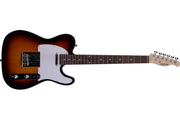Telico TL 11 Dark Sunburst Rosewood/White