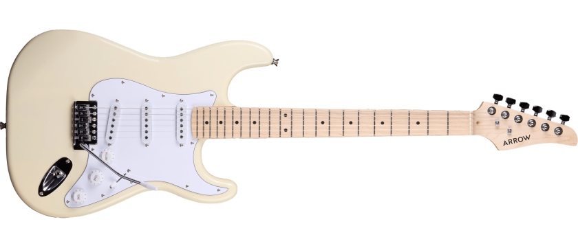Arrow Tonecaster ST 111 Creamy Maple/White