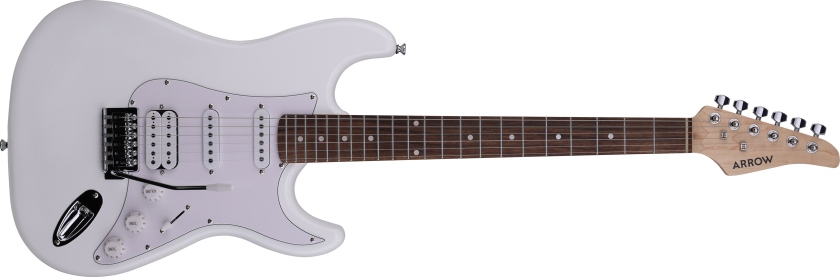 Arrow Tonecaster ST 211 Snow White Rosewood/White