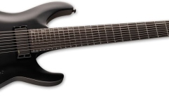 Chitară electrică cu 8 corzi LTD H-1008 Baritone Evertune BLKS