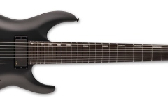 Chitară electrică cu 8 corzi LTD H-1008 Baritone Evertune BLKS