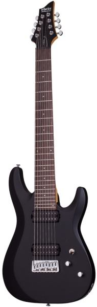 Chitara electrica cu 8 corzi Schecter C-8 Deluxe SBK