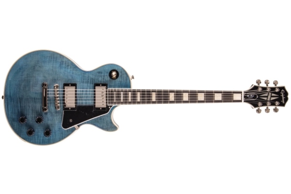 Les Paul Custom Figured Transparent Blue Incl. Premium Gig Bag Les Paul Custom Figured Transparent Blue Incl. Premium Gig Bag