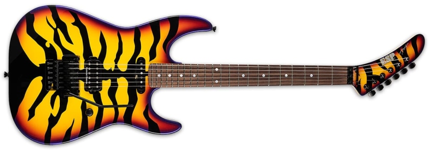 ESP GEORGE LYNCH SUNBURST TIGER