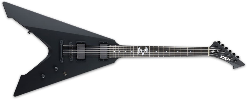 ESP JAMES HETFIELD VULTURE BLACK SATIN