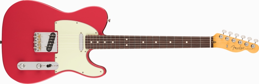 Fender American Professional Classic Telecaster RW Faded Dakota Red