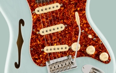 Chitară Electrică Fender Limited Edition American Professional II Stratocaster Thinline RW TL TRNS Daphne Blue